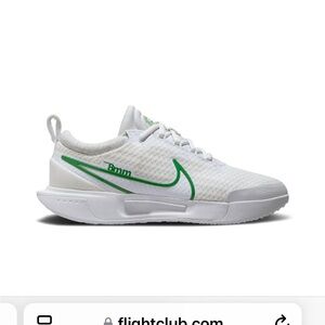 NikeCourt Women’s NIKECOURT ZOOM PRO HC 'WHITE KELLY GREEN' 10